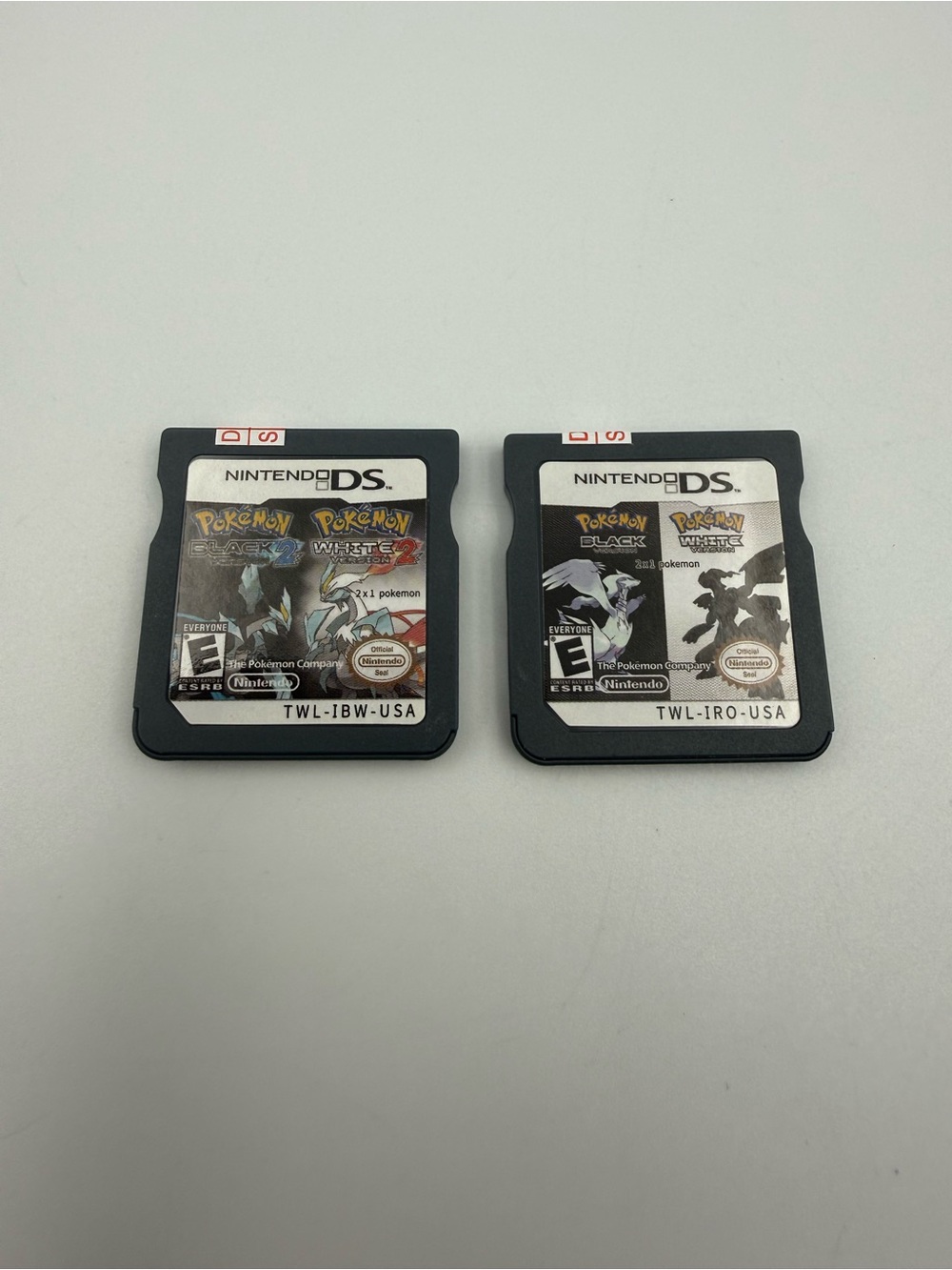 Pokemon Black White + Black 2 White 2 Collection Nintendo DS